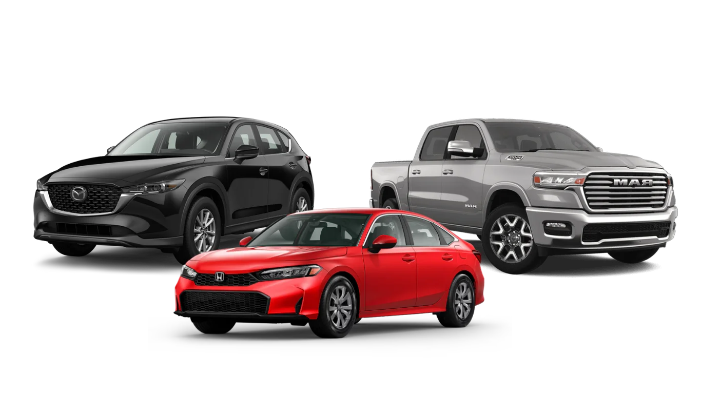 Quality vehicles for bad credit financing - sedans, SUVs, and trucks